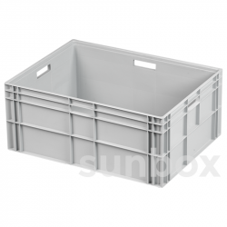 130L stackable EURO box (80x60x32 cm)